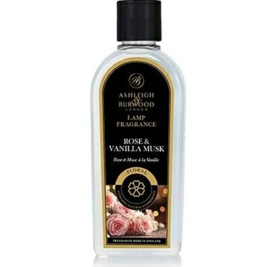 Ashleigh & Burwood Geurlamp olie Rose & Vanilla Musk L - 500ML