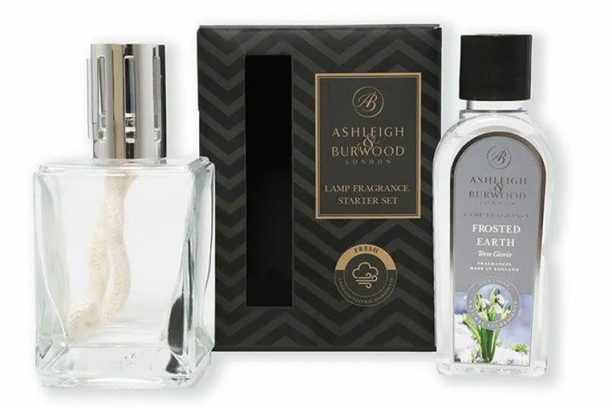 Ashleigh & Burwood Starter Set Geurlamp + Frosted Earth