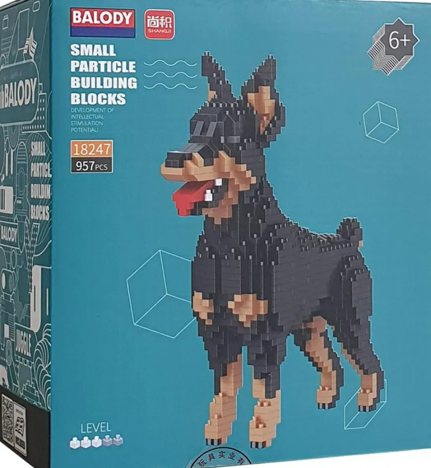 Balody 3D bouwset Dobermann klein