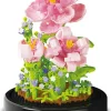 Balody 3D bouwset Hibiscus onder stolp