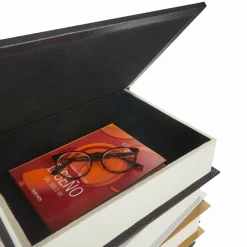 Balvi Bijzettafel Metropolitan Book Stack wood