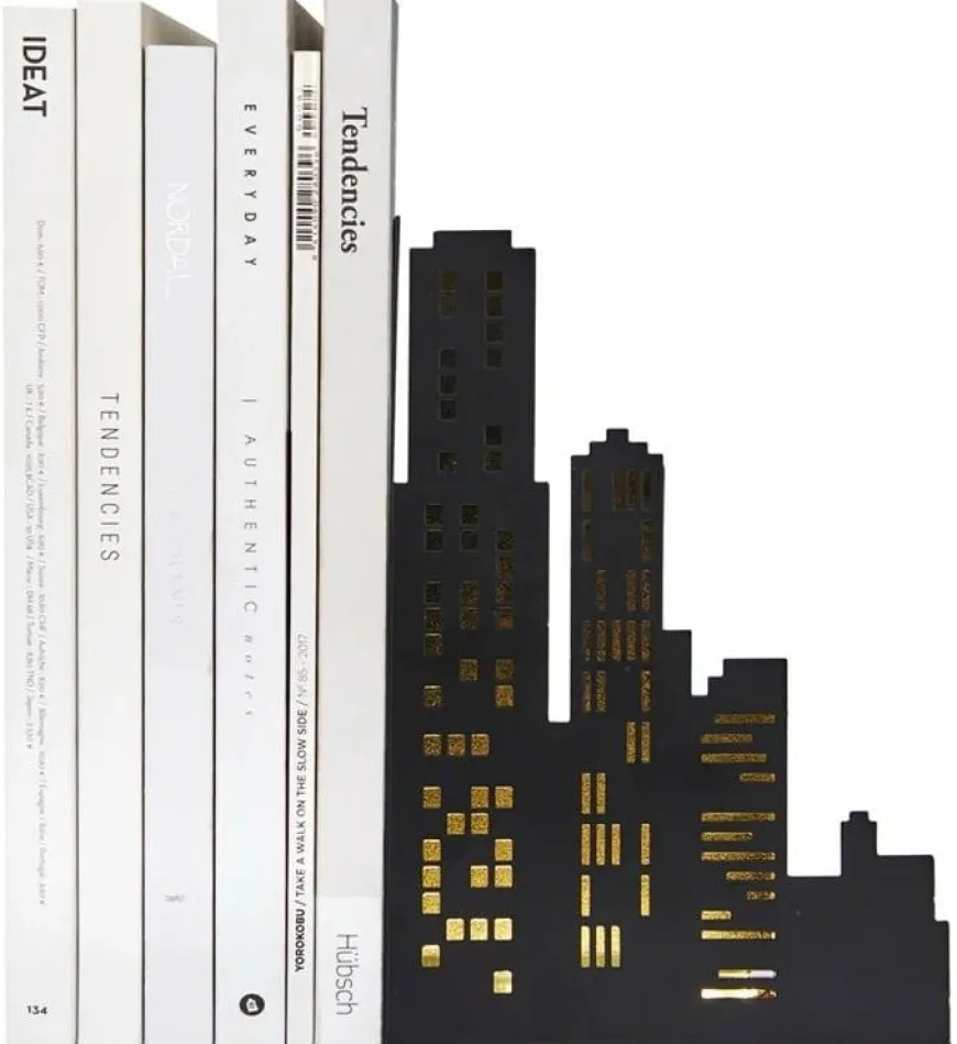 Balvi Boekensteun City Lights zwart
