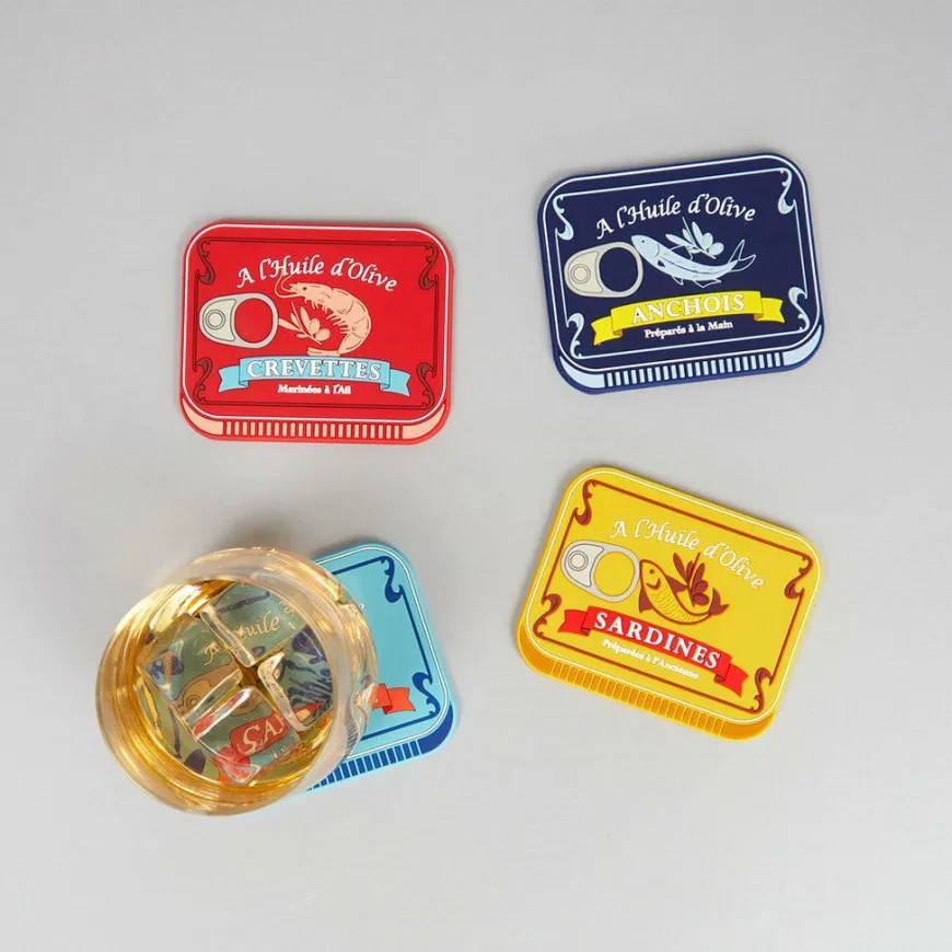 Balvi Conserverie onderzetters (set van 4)