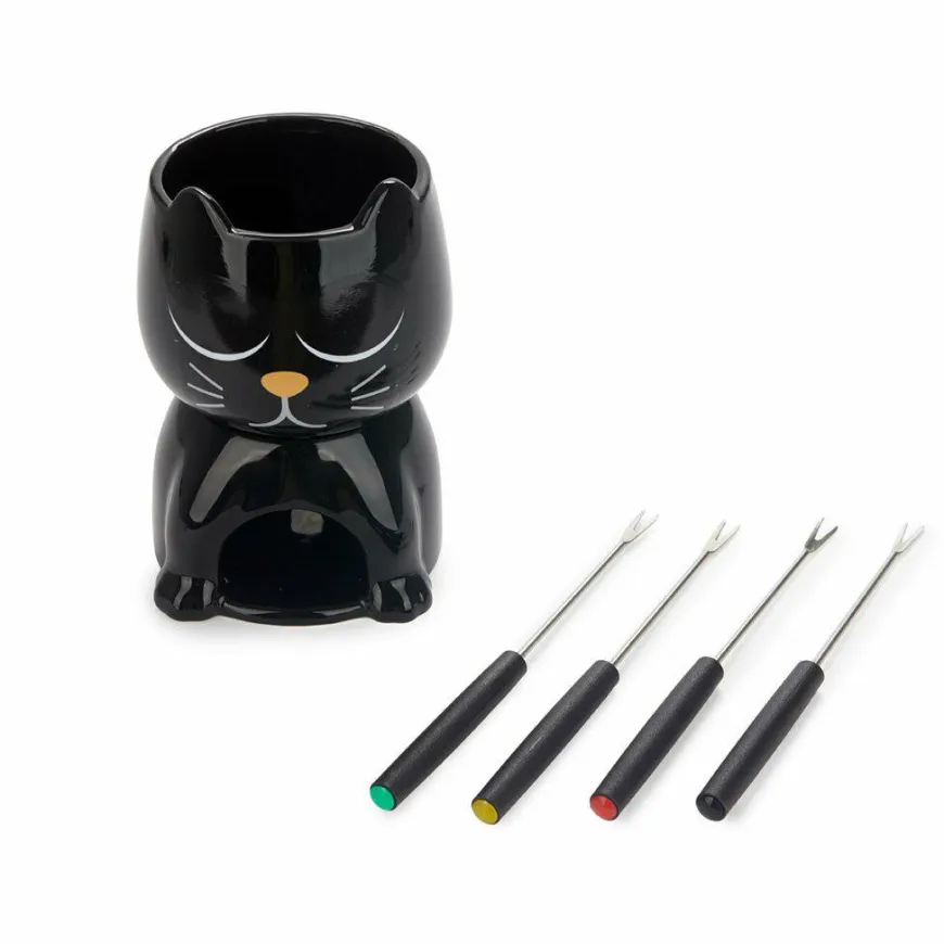 Balvi Fondue set kat zwart