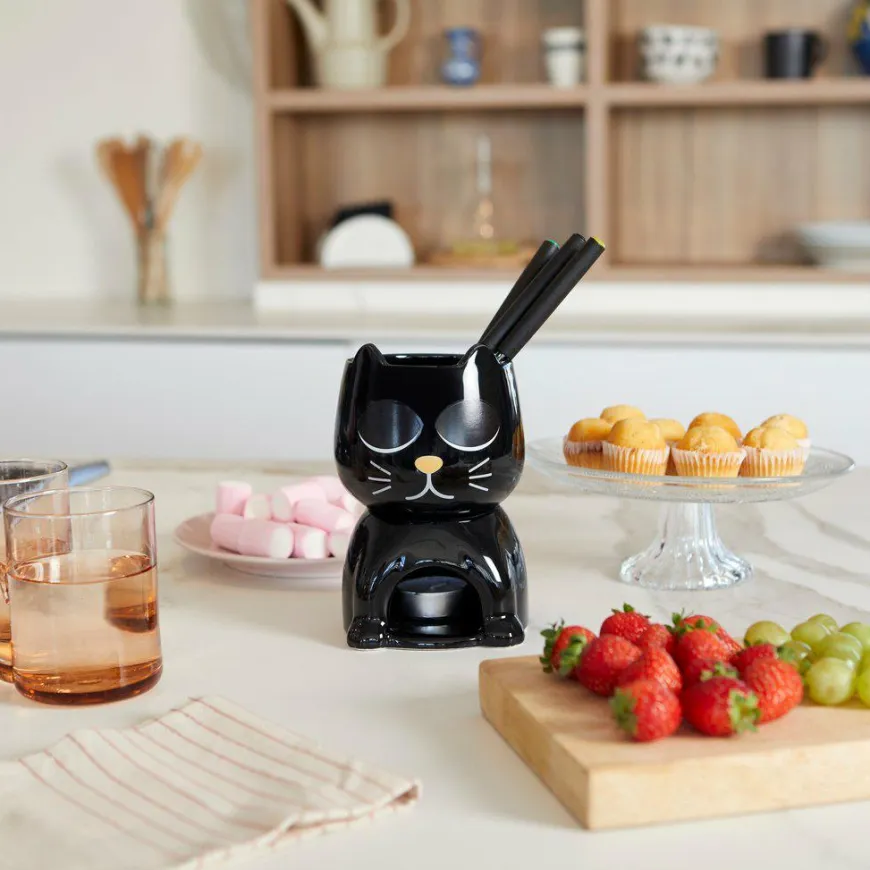 Balvi Fondue set kat zwart