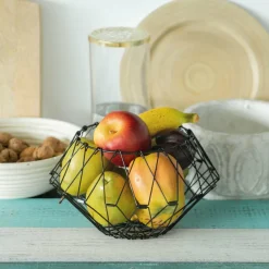 Balvi Fruitmand verstelbaar zwart