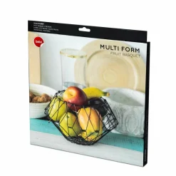 Balvi Fruitmand verstelbaar zwart