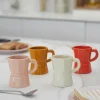 Balvi Koffiekop set Moka Caramel - 4 kleuren
