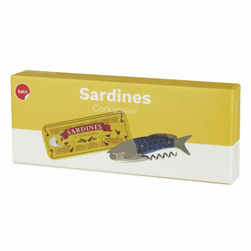 Balvi Kurketrekker Sardines tin
