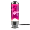Balvi Lavalamp capsule roze/wit