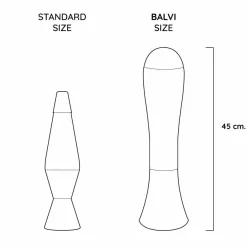 Balvi Lavalamp roze/zilver