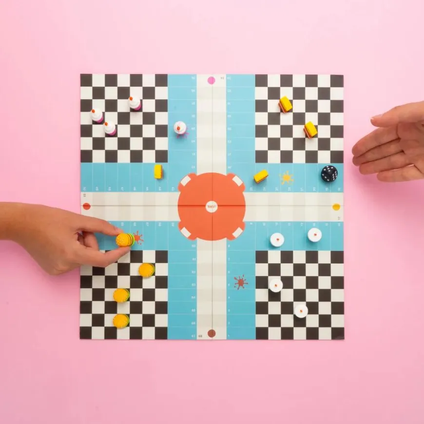 Balvi Ludo's diner bordspel