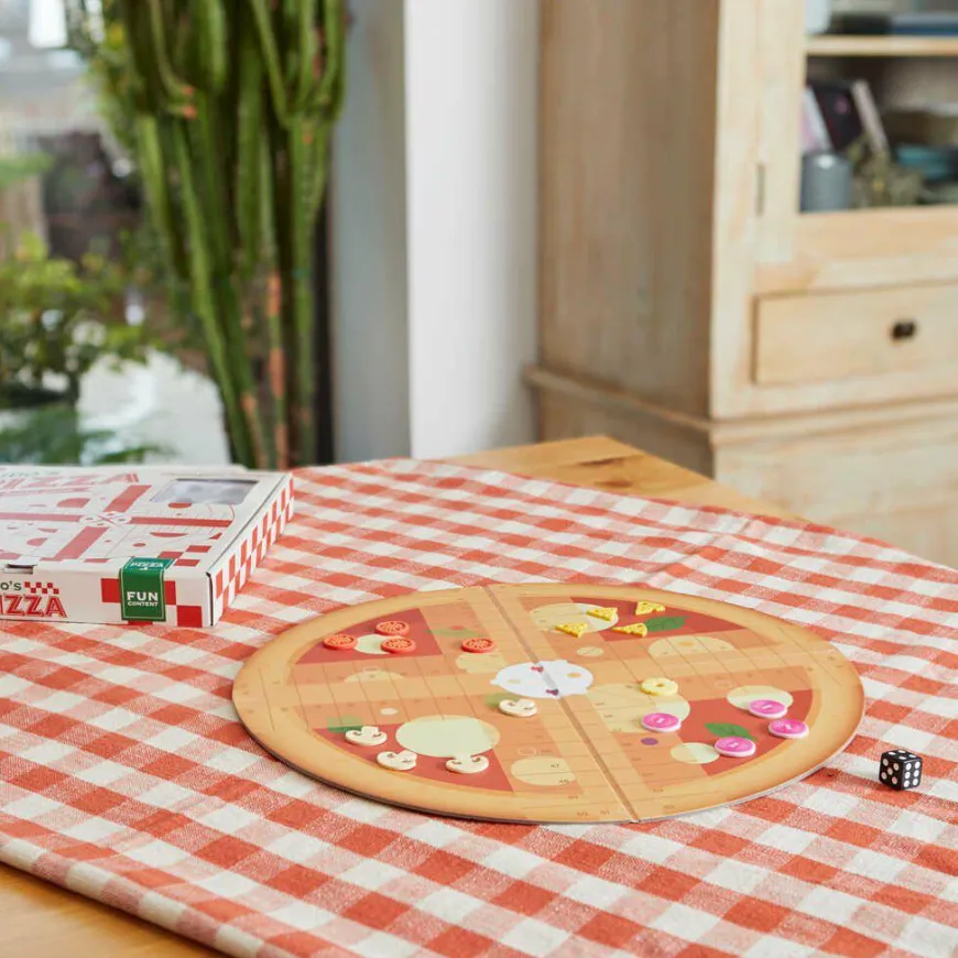 Balvi Ludo's pizza bordspel