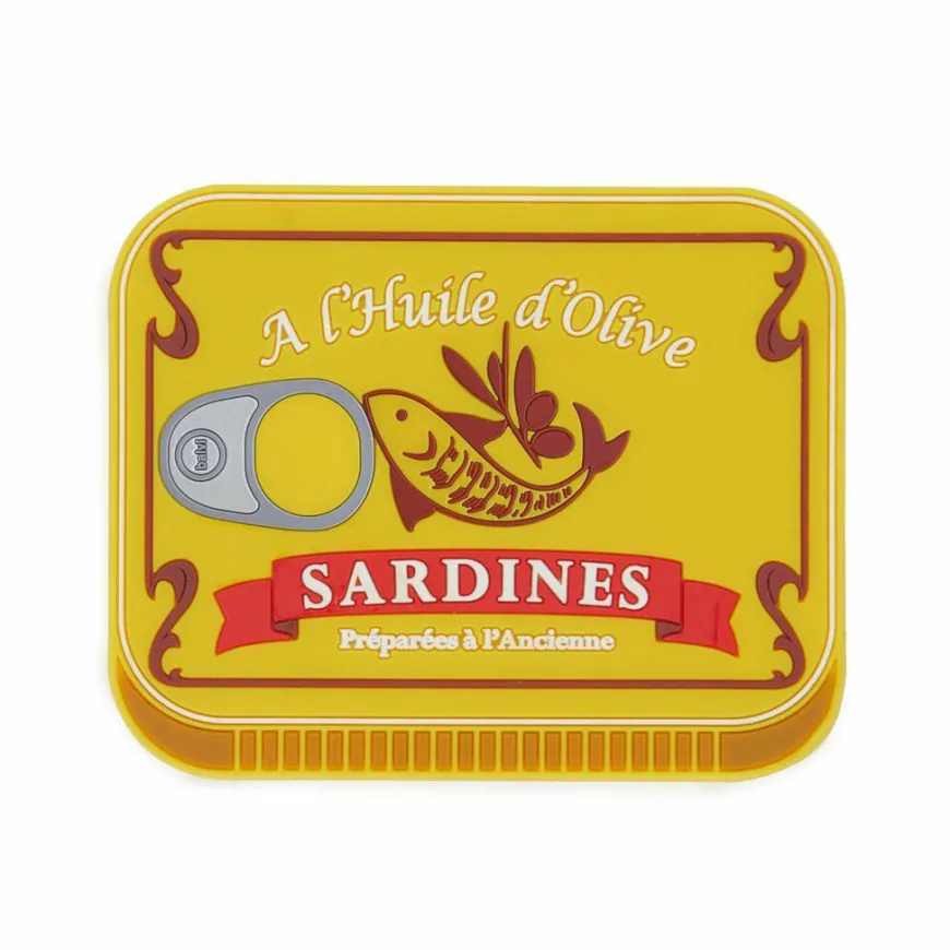 Balvi Pannenonderzetter Conserverie Sardines – Geel