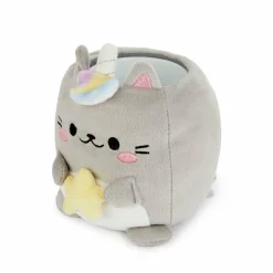 Balvi Pennenbakje Fluffy Kawaii Starry Grijs