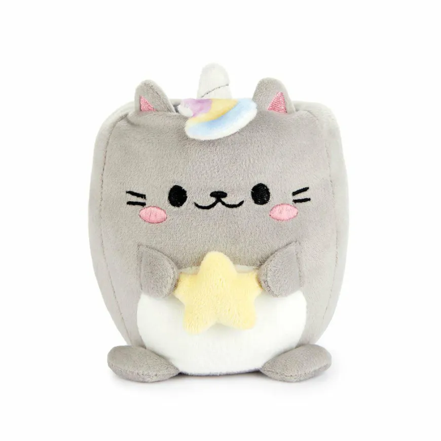 Balvi Pennenbakje Fluffy Kawaii Starry Grijs