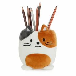Balvi Pennenbakje Fluffy Kitty Calico velvet Multicolor
