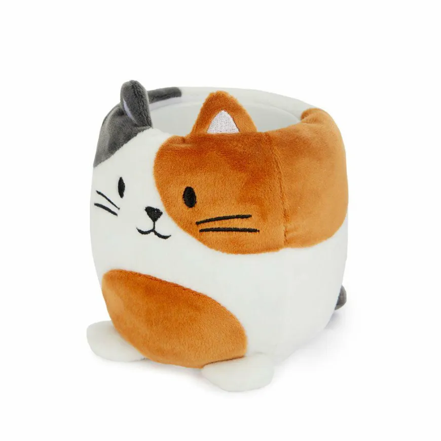 Balvi Pennenbakje Fluffy Kitty Calico velvet Multicolor