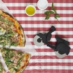 Balvi Pizzasnijder scooter zwart