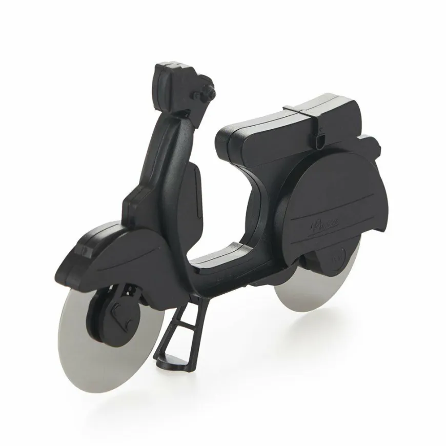 Balvi Pizzasnijder scooter zwart
