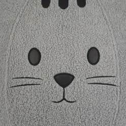 Balvi Poef Kitty grijs polyester