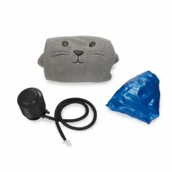 Balvi Poef Kitty grijs polyester
