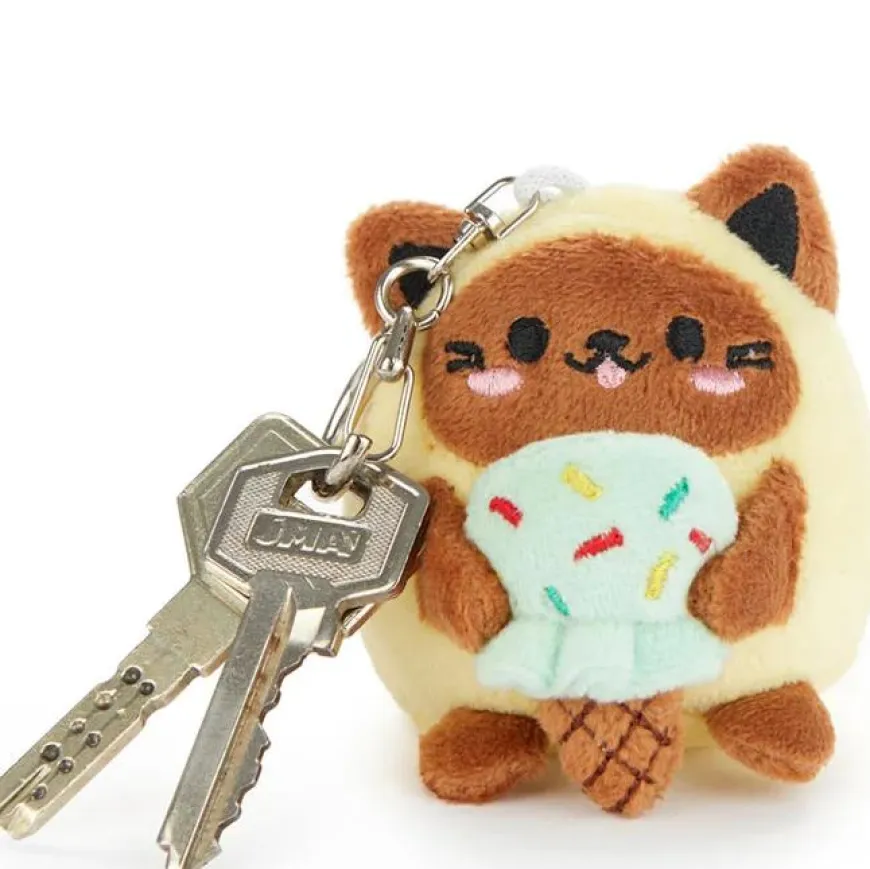 Balvi Sleutelhanger Fluffy Kawaii Minty