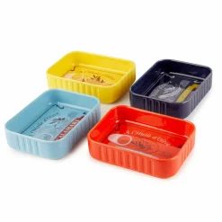 Balvi Snackbakjes set Conserverie - 4 kleuren