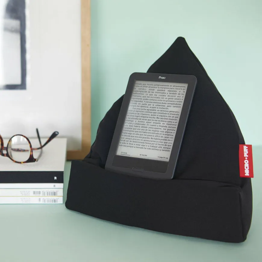 Balvi Tablethouder Micro Puff zwart