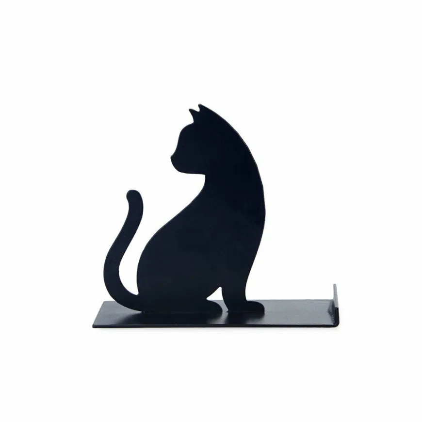 Balvi Telefoonhouder Feline zwart metaal