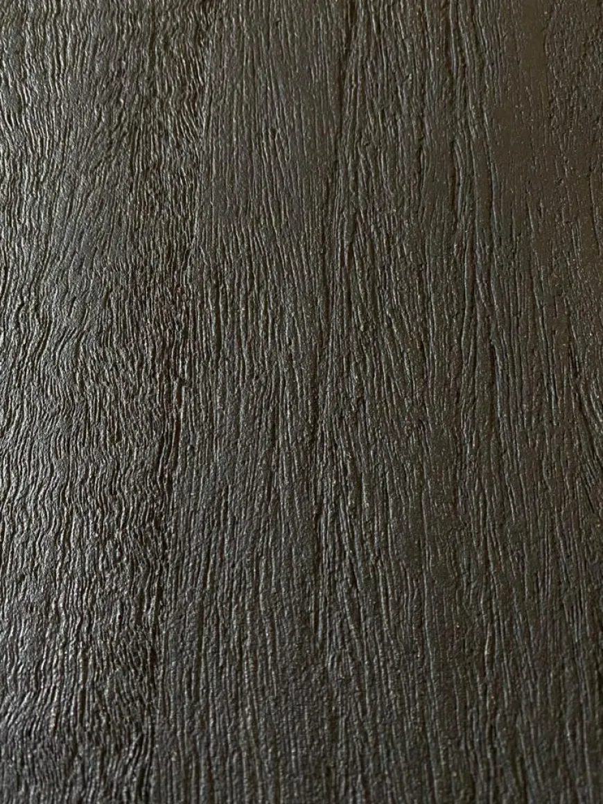 Benoa Bijzettafel industrieel sofa zwart met zwart blad