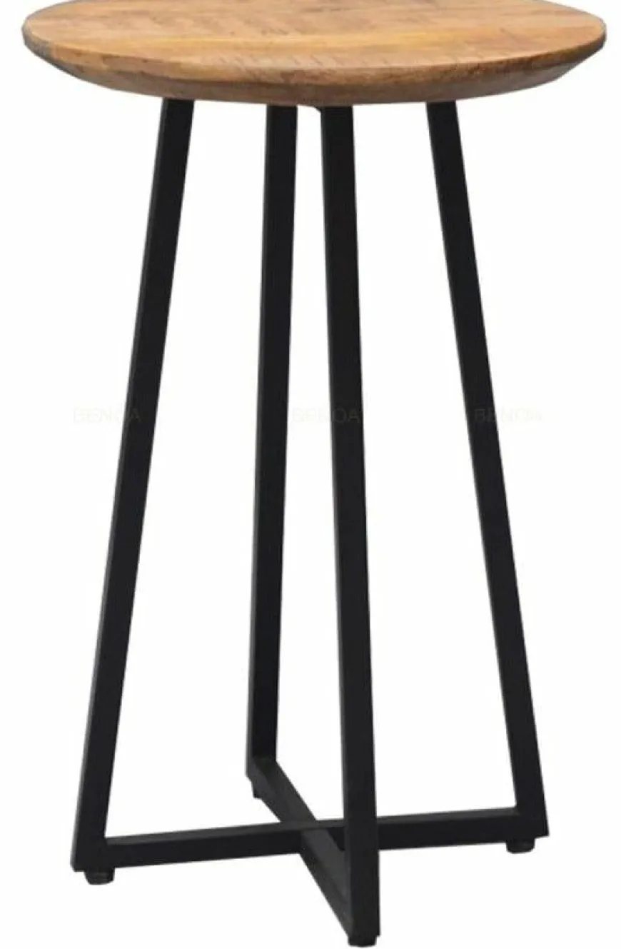 Benoa Bijzettafel rond mango Ø 40 cm