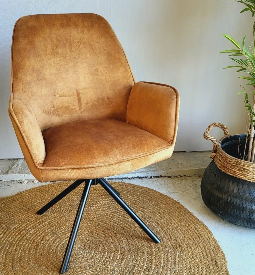 Benoa Eettafelstoel Noah Adore Cognac