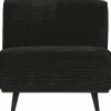 BePureHome Statement 1-zits element brede platte rib graphite