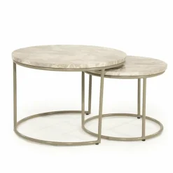 By Boo Bijzettafel Alvar ( set of 2)