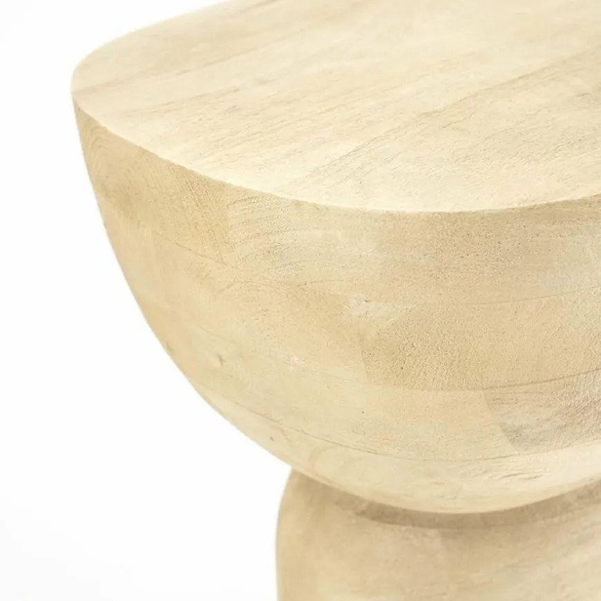 By Boo Bijzettafel Cobble mango organisch – naturel