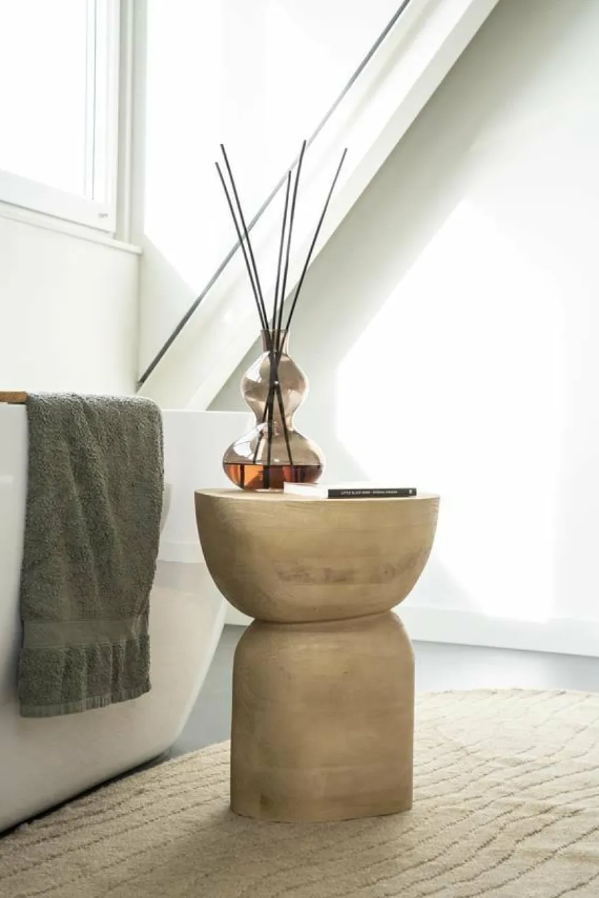 By Boo Bijzettafel Cobble mango organisch – naturel