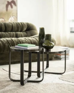 By Boo Bijzettafel Groovy - bruin