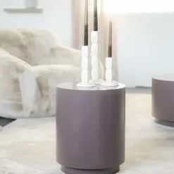 By Boo Bijzettafel Mesita - dark taupe