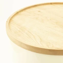 By Boo Bijzettafel Tondo - beige