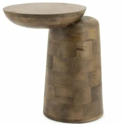 By Boo Bijzettafel Woomble - lichtbruin