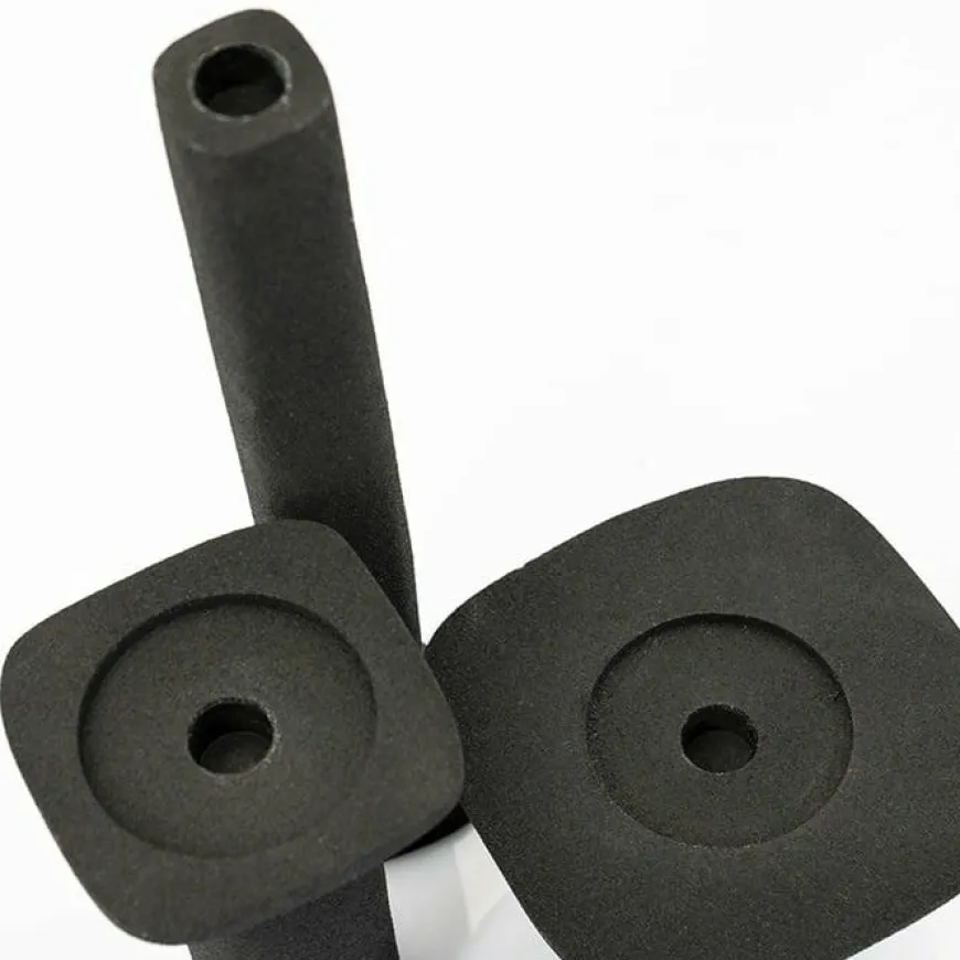 By Boo Candle holder Squand large - black