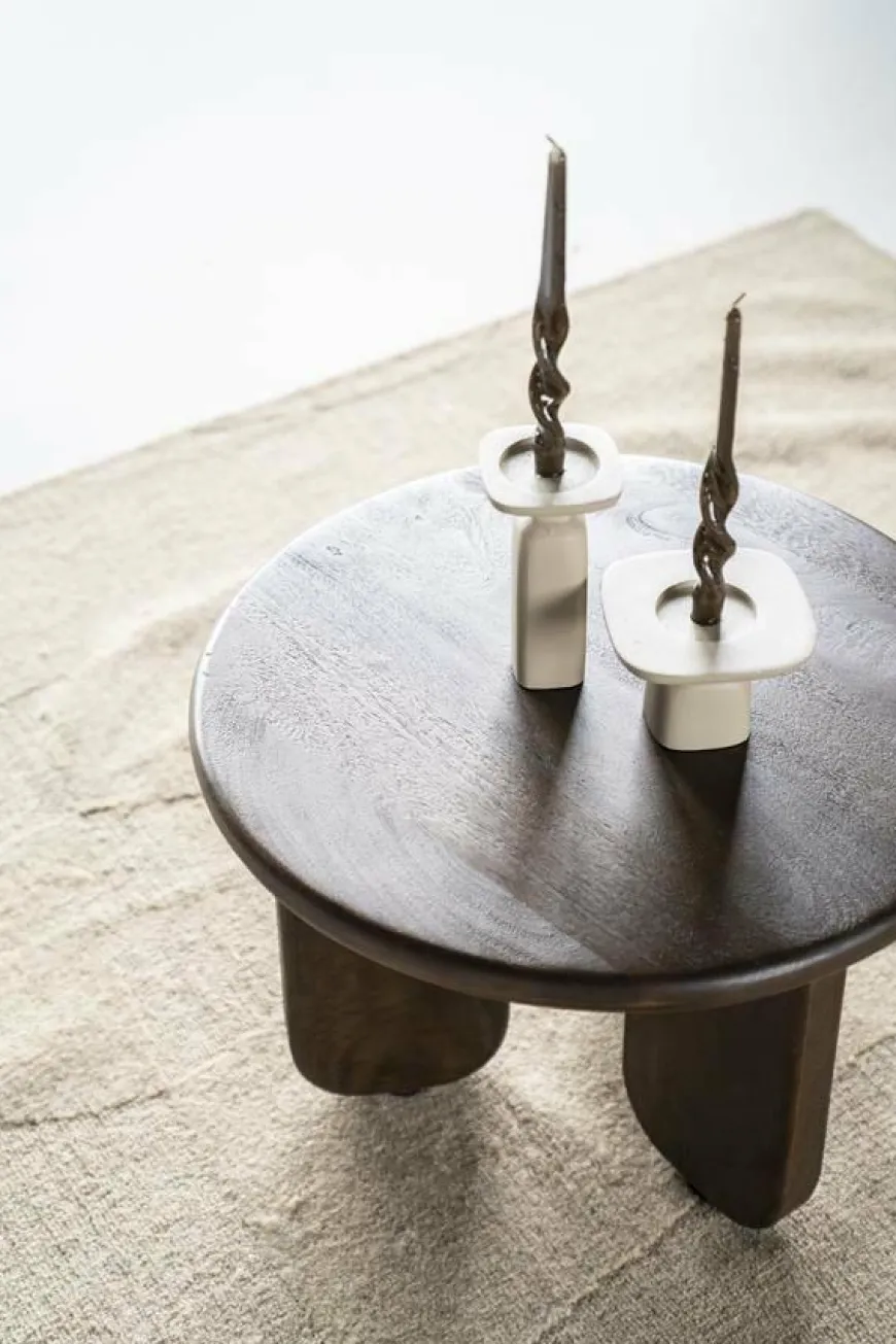 By Boo Candle holder Squand medium - beige