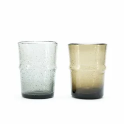 By Boo Drink glas Bubble klein - bruin