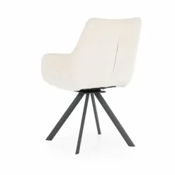 By Boo Eettafelstoel Bliss met armleuning - beige