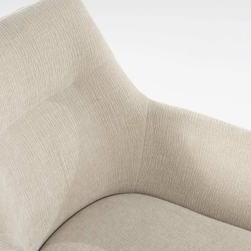 By Boo Eettafelstoel Bliss met armleuning - beige