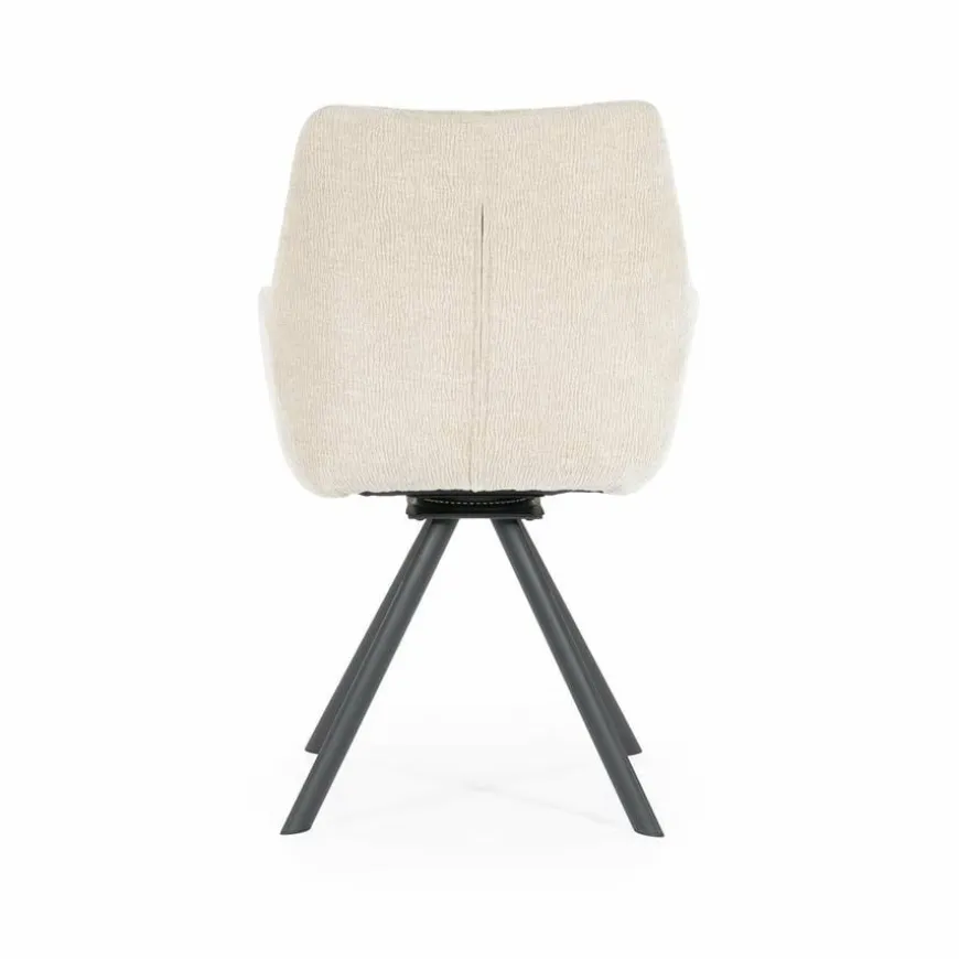 By Boo Eettafelstoel Bliss met armleuning - taupe
