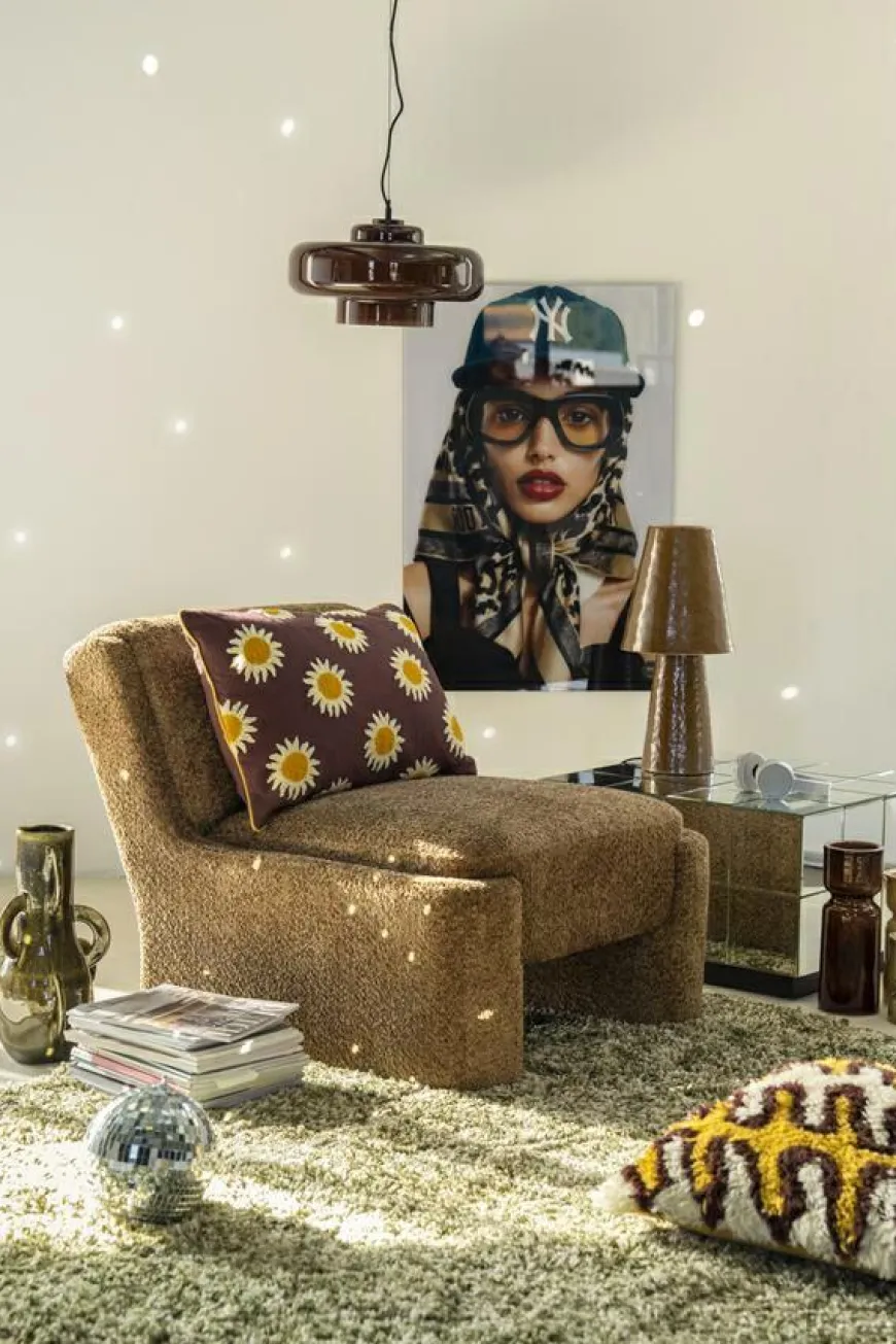 By Boo Hanglamp Vetro - bruin