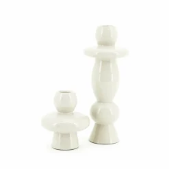 By Boo Kandelaar Barolo set van 2 metaal - beige