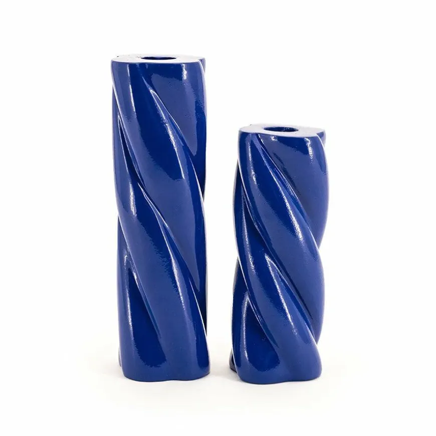 By Boo Kandelaar Chuppa klein - blauw
